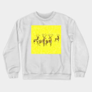 Deer grazing Crewneck Sweatshirt